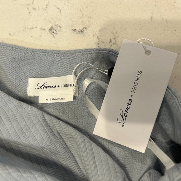 Lovers and Friends Blue Cut-Out Dress - Picture 4 of 5